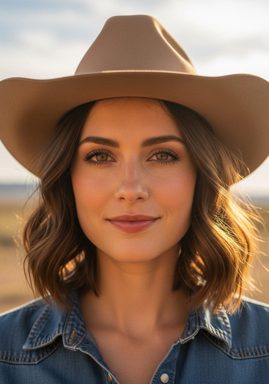 Lena — Cowboy style